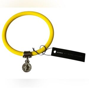 Marc by Marc Jacobs Yellow Bracelet with Silver Pendant